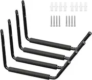 Mingzhe 4pcs Kayak Storage Racks Heavy Duty Garage Hangers Jumbo Wall Hooks for Canoe Kayak