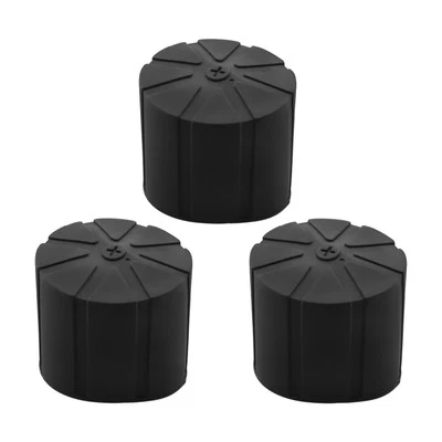 3Pcs Silicone Universal Lens Cover for 65-90mm DSLR Camera Lenses C5I65106