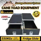 100CM Vehicle Storage Drawers Cargo Rear Drawer 100CMw Fridge Slide Universal Lo