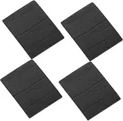 TOYANDONA Silent Mahjong Machine Gaskets 4pcs Automatic Mahjong Table Replacement Parts Foam Pads