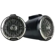 Rockford Fosgate M2WL-8B 8" 2-Way Wake Tower Coaxial Speakers w/ RGB LED - Black