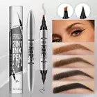 Microblading Eyebrow Pen Waterproof 4 Fork Tip Tattoo Long Last Eyebrow Pencil