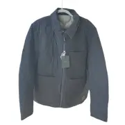 TED BAKER LONDON Schuss Quilted Jacket in Black Size 7 / Men's 2XL NWT