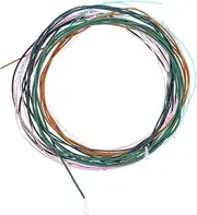 SWOOMEY 6Pcs Tension Acoustic Guitar Strings Replacement Strings for Classical Guitars Durable Material Extraordinary Tone for Beginners and Music Enthusiasts