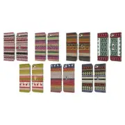 HEAD CASE DESIGNS KNITTED CHRISTMAS LEATHER BOOK CASE FOR APPLE iPOD TOUCH MP3
