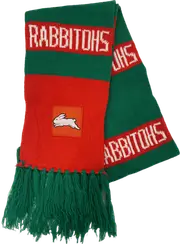 South Sydney Rabbitohs Traditional NRL Bar Scarf Warm Winter Neckwear