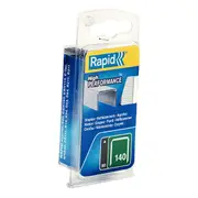 2000PK Rapid Galvanised Flatwire 140/6mm Staples Refills For Stapler Gun Tacker