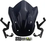 Windscreens & Parts For SUZUKI For GSX-S125 For GSX-S150 For GSXS150 2017-2022 Motorcycle Sports Visor Windshield Windscreen Wind Deflector Screen (Color : Smoke)