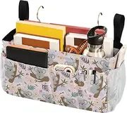 Bedside Storage Caddy For Dorm Bedside Storage Bag With Pockets Hanging Organizer for Bunk and Hospital Beds Dorm Rooms Bed Rails Cute Koala