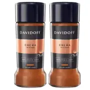 Davidoff Crema Intense Coffee Bottle, 2 x 90 gm ( free shipping world)