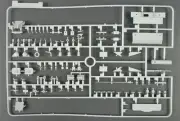 Dragon 1/35 Scale Pz.Kpfw.IV Ausf.D w/5cm L/60 Parts Tree D from Kit No. 6736