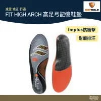 在飛比找露天拍賣優惠-SOFSOLE FIT HIGH ARCH 高足弓專利個人化