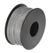30AWG Stranded Wire PVC Hookup 50M/164ft Grey, Electrical Wire UL1007 Spool