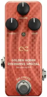 New One Control Golden Acorn Overdrive Special Effector From Japan