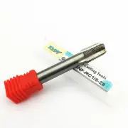 KLOT Solid Carbide Taper Pipe Thread BSPT PT RC1/8-27 Plug Tap Machine Screw CNC