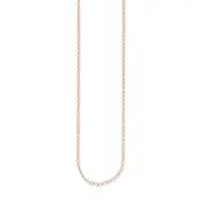 Buy Round Belcher Chain - Rose Gold plated by Thomas Sabo online - THOMAS SABO Australia