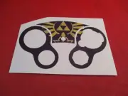 The Legend of Zelda Wingcrest Logo Purple Nintendo Gamecube Controller Skin