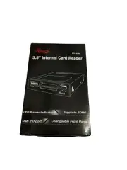 Rosewill RCR-IC001 USB 2.0 3.5" Internal Card Reader - FACTORY SEALED