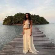 Hanne Bloch Silk Ivory Top