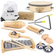 Kids Musical Instruments Toys, Percussion Instruments Set with Xylophone, Pre...