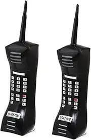HANABASS 2Pcs Inflatable Retro Party Favors for Decorative Phone Model for Themed Events and Pretend Play Activities