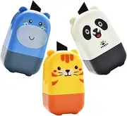Gogogmee Convenient Roller Stamps for Privacy 3pcs Set Secret Seal Roller Identity Protection Stamps Portable Compact
