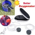 Solar Oxygenator Air Pump Powered Outdoor Pool Water Pond Fish Oxygen Aerator