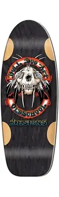 Bulldog Skateboards Sabertooth Old School Skateboard Deck - 11.87" x 33"