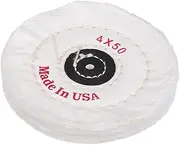 OSALADI Jewelry Polisher White Cloth Wheel Versatile Silver Jewelry Polisher Pad for Buffing Cleaning