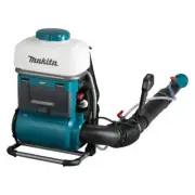 Makita 40V Max XGT Brushless Backpack Mist Blower PM001GZ 15L Tank Cordless