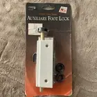 Andersen Auxiliary Security Lock Foot Latch - White - 2500633