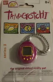 NEW Tamagotchi Pink Yellow The Original Virtual Reality Digital Pet # 41822 !!