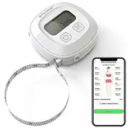 Smart Tape Measure Body With App, Bluetooth Measuring Tape For Body Measurements, Locking Mechanism, Retractable