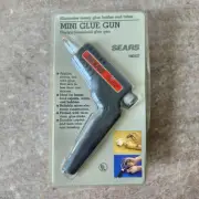 New Sears Mini Electric Glue Gun Kit #980527 Vintage Craftsman Tool NOS
