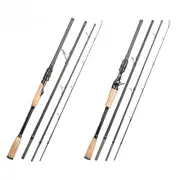 Fishing Rod 1.68M 1.8M 2.1M 2.4M 2.7M 3.0M Carbon Lure Rod Sections Travel Rod