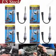 4x In-Line Spark Plug 6-12V Pick Up Coil Tester Ignition Coil Diagnostic Tool