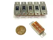 6 x Selector Select Slide Switch DPDT 2P2T Voltage AC 110V 220V power supply E20