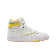 Reebok Bb 4000 II Mid Mens Basketball Shoes Chalk/Classic Yellow Sneakers