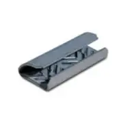 2000 - 1/2" Serrated Open/Snap On Polyester Strapping Seals #8PG0500S-4M /P12SS3