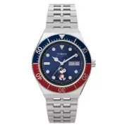 Timex M79 Automatic Peanuts Snoopy Masked Marvel Limited Edition Watch TW2W47500