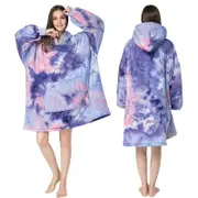 Plush Warm Blanket Hoodie Ultra Comfy Giant Sweatshirt Fleece With Hooded