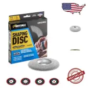 4-1/2" Tungsten Carbide Shaping Disc for Angle Grinders - Coarse Grit