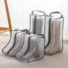 Dustproof Boots Storage Bags PVC Shoes Organizer Travel