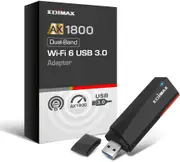 EDIMAX AX1800 Wi-Fi 6 Dual-Band USB 3.0 Adapter EW-7822UMX