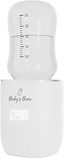 Baby’s Brew Superfast Baby Bottle Warmer – Portable, Travel-Friendly & Outdoor Warmer for On-The-Go Use – Warms Breast Milk, Formula & Water – BPA-Free | Only Warmer | Bottle Adapter Not Included