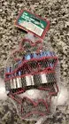 5 Pack Tin Cookie Cutters Silicon Grips Star Tree Snowflake Snowman Santa Christ