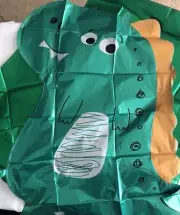 7th Birthday Dinosaur Balloon Set