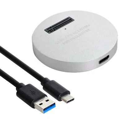 USB3.1 Type C To PCI-E SSD M.2 NVME Enclosure External M-Key Reader Converter