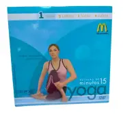 McDonalds 15 Minute Workout DVD Yoga Maya Virtual Trainer English/Spanish