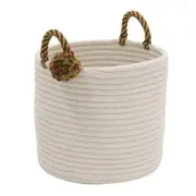 Colonial Mills Candy Cane Basket 16"x16"x10", Red/Green - CC66A016X010